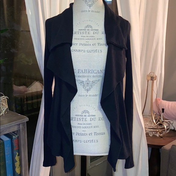 Theory Black Cardigan Jacket sweater Small - Picture 2 of 9